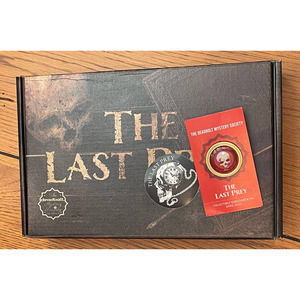 Deadbolt Mystery Society Game - THE LAST PREY - With Collector's Sticker & Pin
